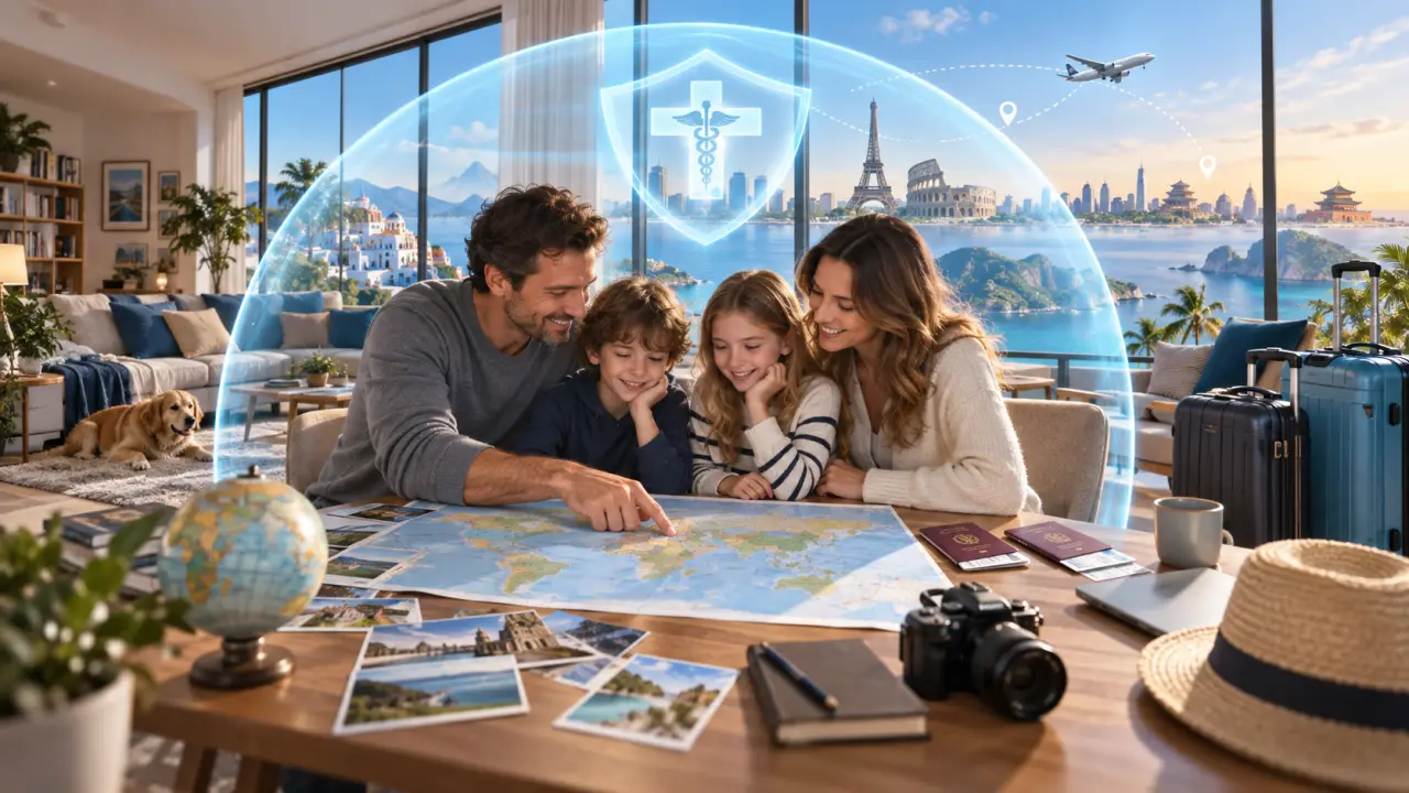 Assurance voyage famille : le plafond médical compte plus que le prix affiché
