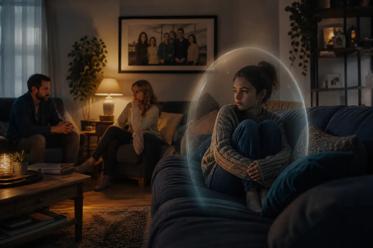 Pourquoi ne pas montrer ses émotions à ses parents ? Peur du jugement, loyauté familiale, protection de soi