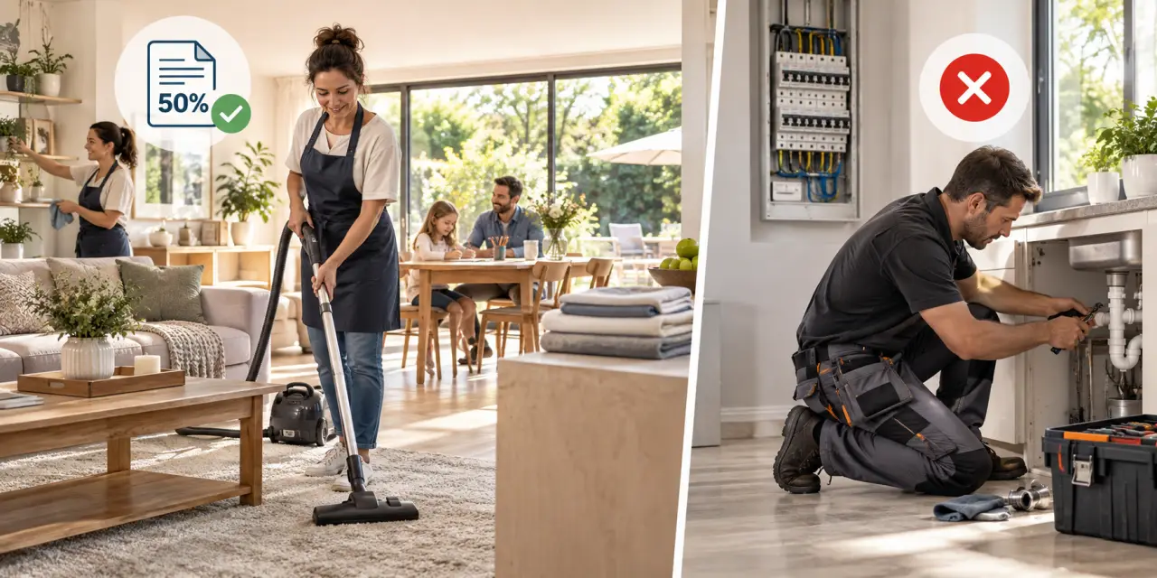 Entretien de la maison : 50 % de crédit d’impôt, mais pas pour les travaux spécialisés