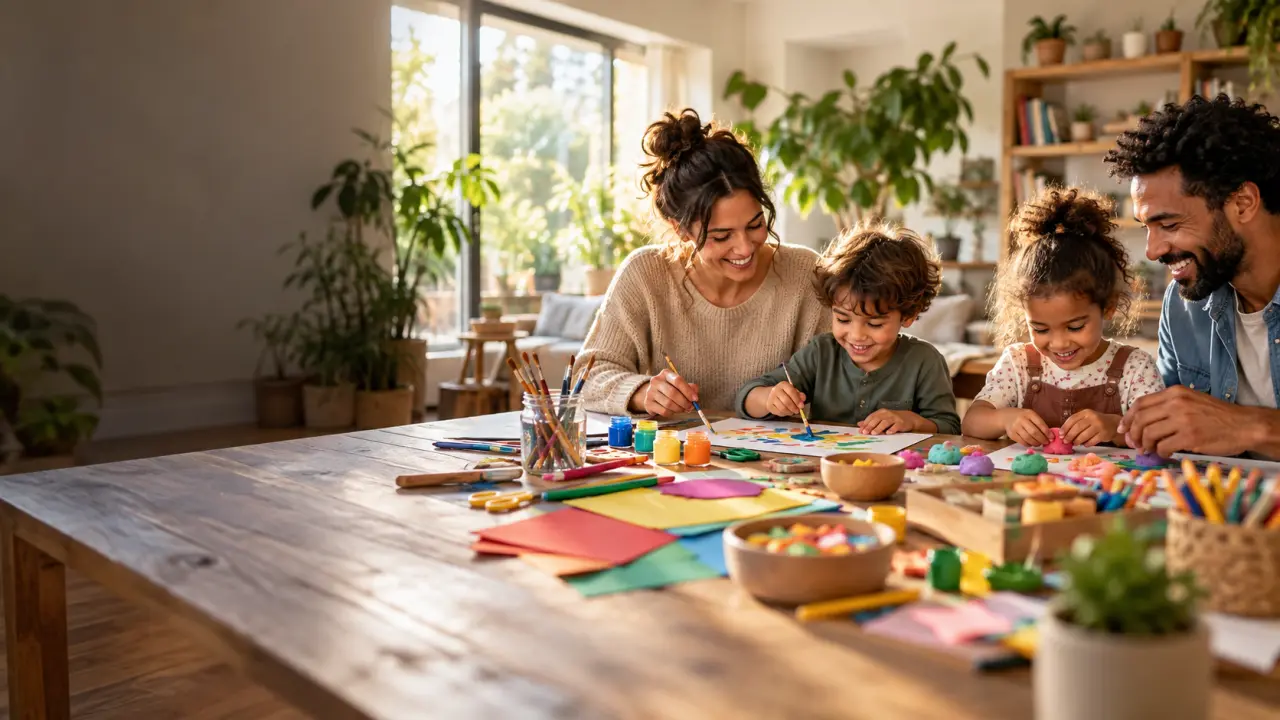 The Craft at Home Family : des activités créatives prêtes à lancer quand les idées manquent